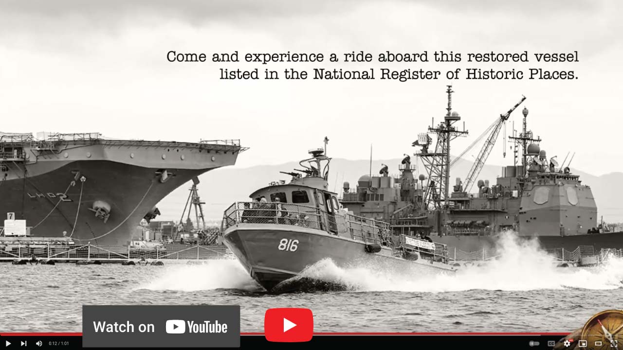 Swift Boat Naval History Tour – Maritime Museum of San Diego